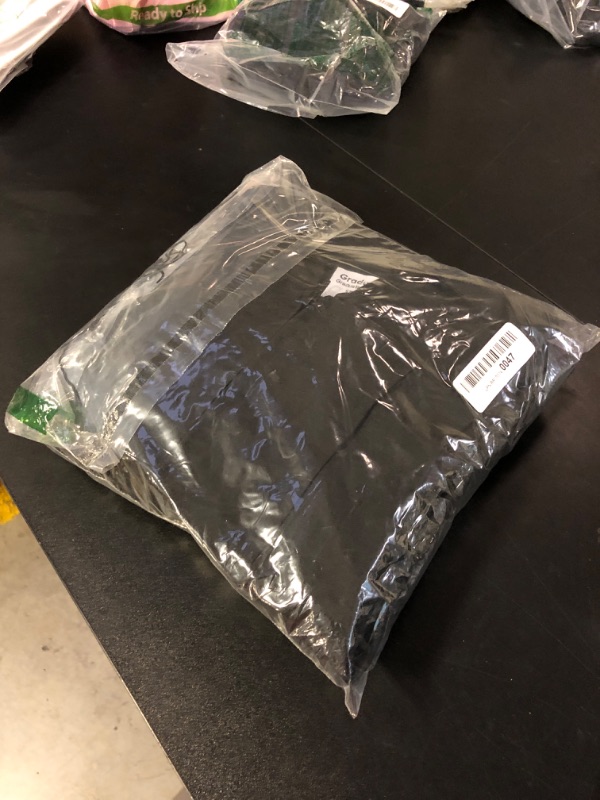 Photo 1 of GraduationMall Matte Graduation Gown Cap Tassel Set 2024 for High School and Bachelor Black 51 M Plus(5'6"-5'8")