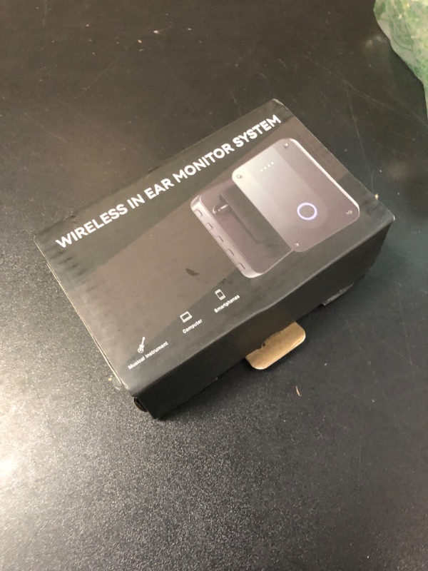 Photo 1 of Wireless in Ear Monitor System 2.4G Stereo IEM System with Transmitter Beltpack Receiver Automatic Pairing