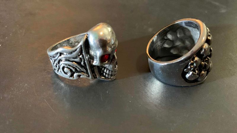 Photo 1 of 2-MENS RINGS SIZE 10