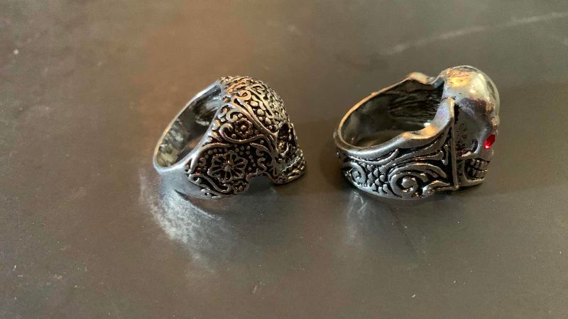 Photo 1 of 2-MENS RINGS SIZE 9