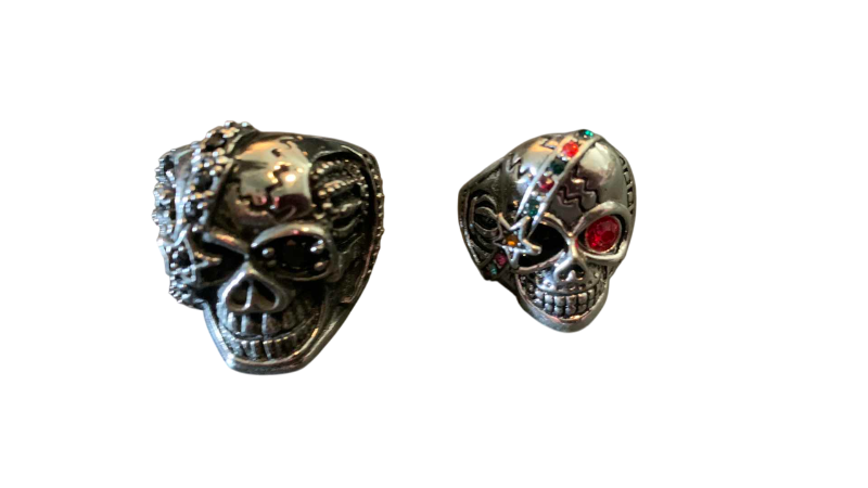 Photo 1 of 2-MENS RINGS SIZE 8