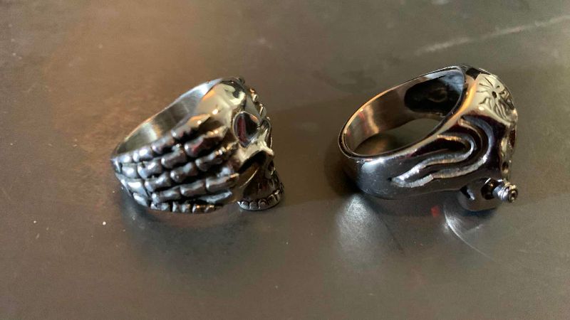 Photo 1 of 2-MENS RINGS SIZE 11