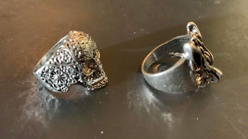 Photo 1 of 2-MENS RINGS SIZE 9
