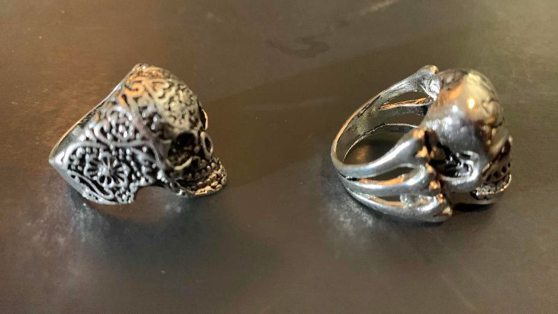Photo 1 of 2-MENS RINGS SIZE 9
