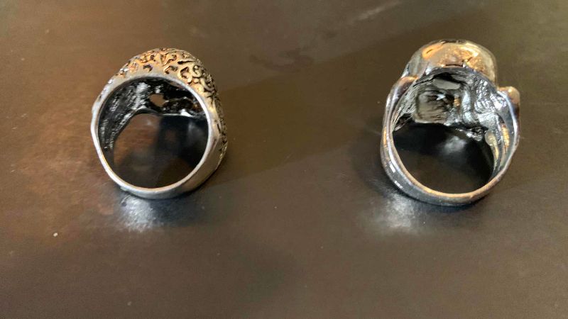 Photo 1 of 2-MENS RINGS SIZE 9