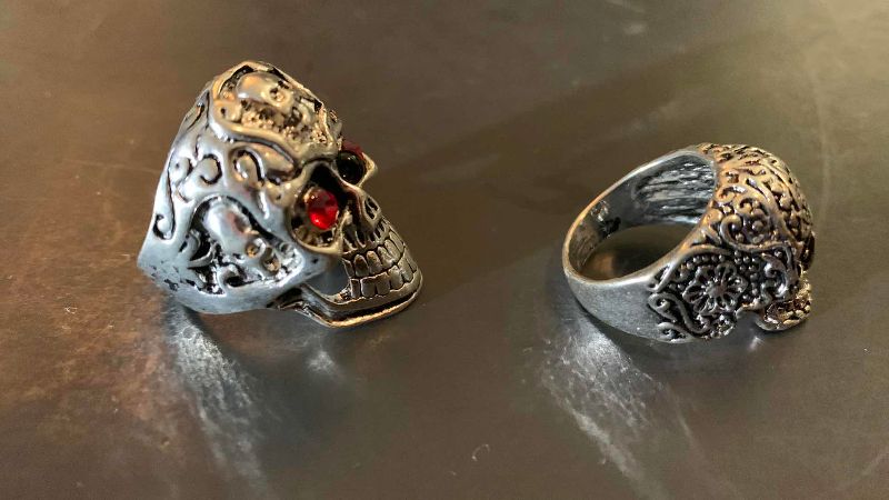 Photo 1 of 2-MENS RINGS SIZE 9.5