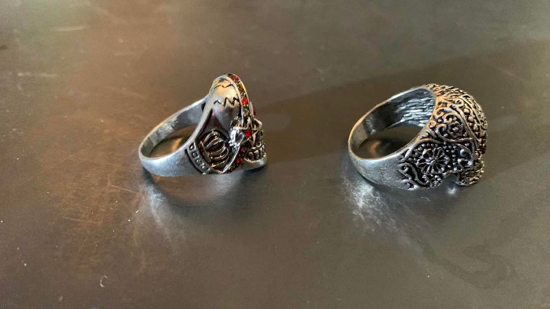 Photo 1 of 2-MENS RINGS SIZE 10