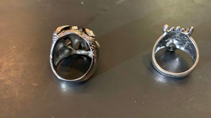 Photo 1 of 2-MENS RINGS SIZE 10