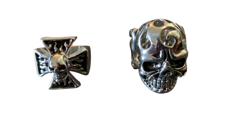 Photo 1 of 2-MENS RINGS SIZE 9