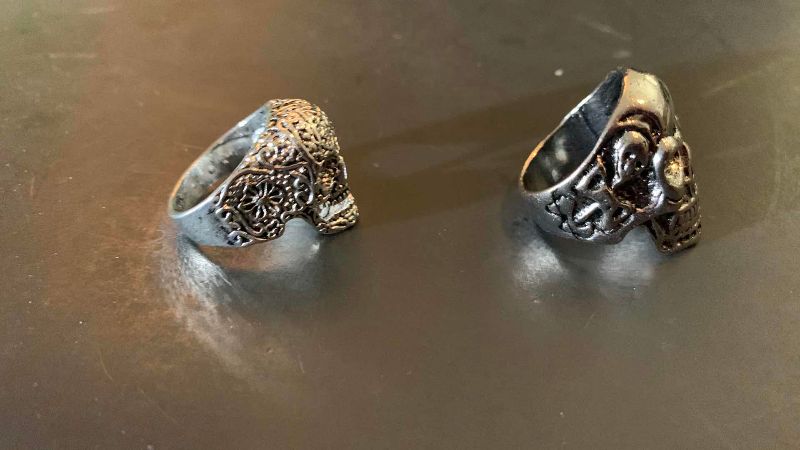 Photo 1 of 2-MENS RINGS SIZE 10.5