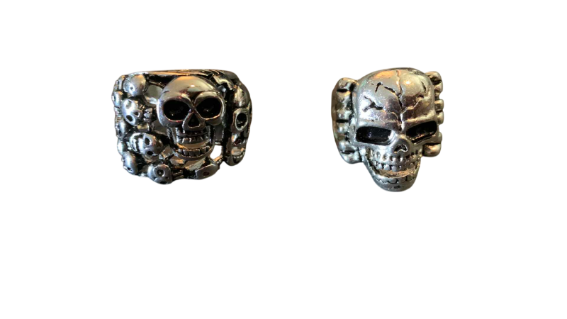 Photo 1 of 2-MENS RINGS SIZE 8