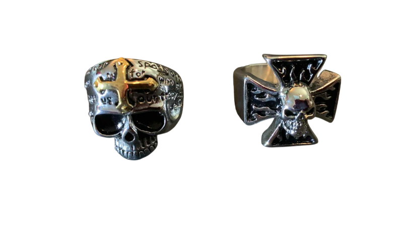 Photo 1 of 2-MENS RINGS SIZE 12