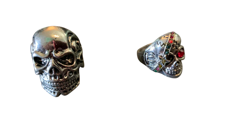 Photo 1 of 2-MENS RINGS SIZE 9