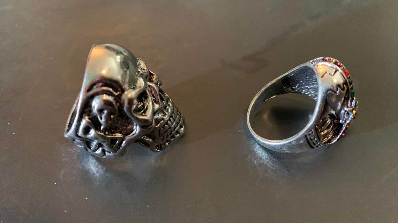 Photo 1 of 2-MENS RINGS SIZE 9