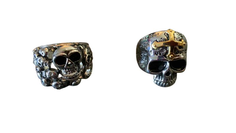 Photo 1 of 2-MENS RINGS SIZE 9