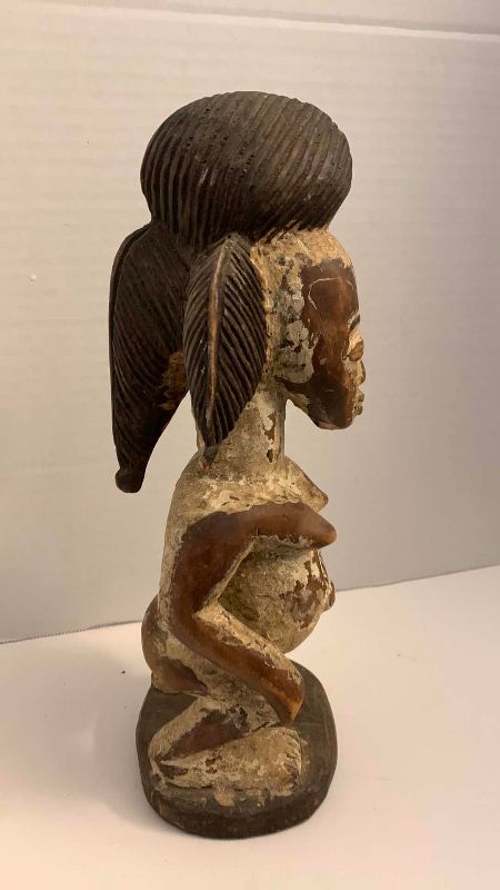 Photo 1 of VINTAGE AFRICAN LUMBO STATUS FIGURE 12” TALL