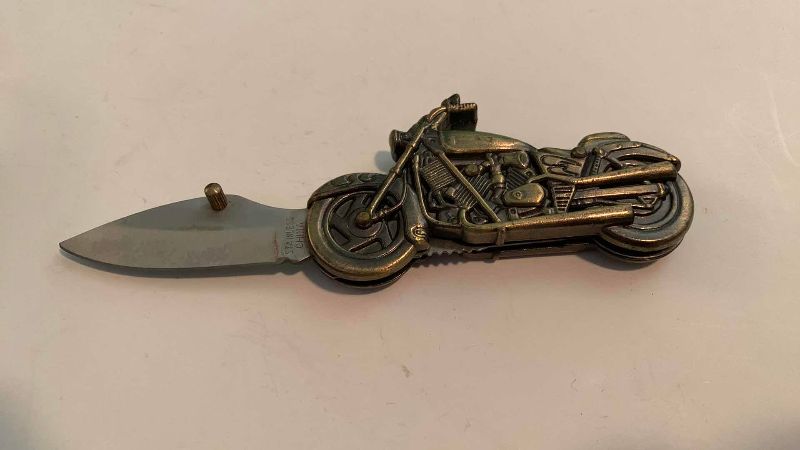Photo 1 of MOTORCYCLE INSPIRED KNIFE