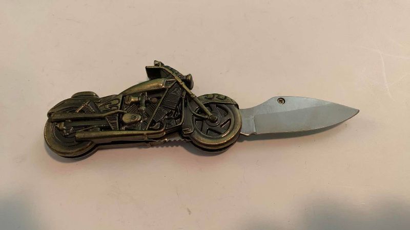 Photo 1 of MOTORCYCLE INSPIRED KNIFE