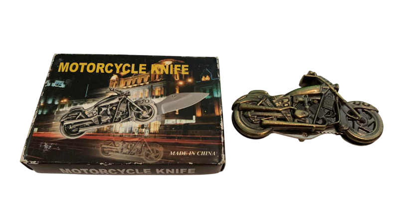 Photo 1 of MOTORCYCLE INSPIRED KNIFE