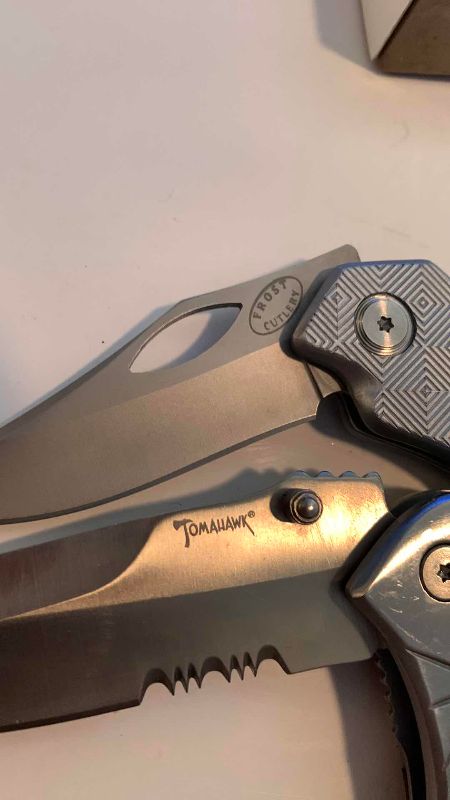 Photo 1 of TOMAHAWK AND CORTEZ TACTICAL KNIVES
