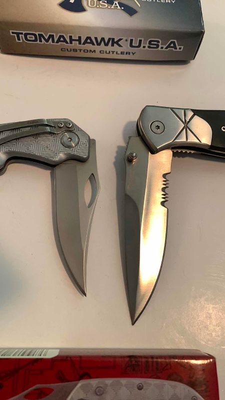 Photo 1 of TOMAHAWK AND CORTEZ TACTICAL KNIVES