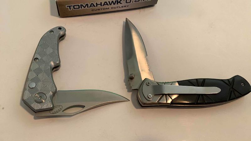 Photo 1 of TOMAHAWK AND CORTEZ TACTICAL KNIVES