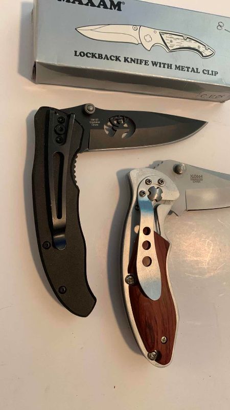 Photo 1 of MAXAM LOCKBACK AND DEER INSPIRED KNIVES