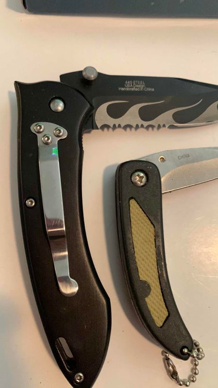 Photo 1 of MTECH BIKER AND FROST CUTLERY KNIVES