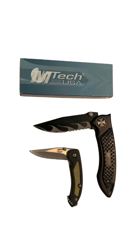 Photo 1 of MTECH BIKER AND FROST CUTLERY KNIVES