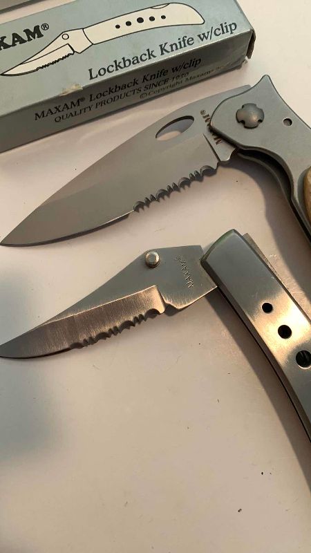 Photo 1 of MAXAM LOCKBACK KNIVES