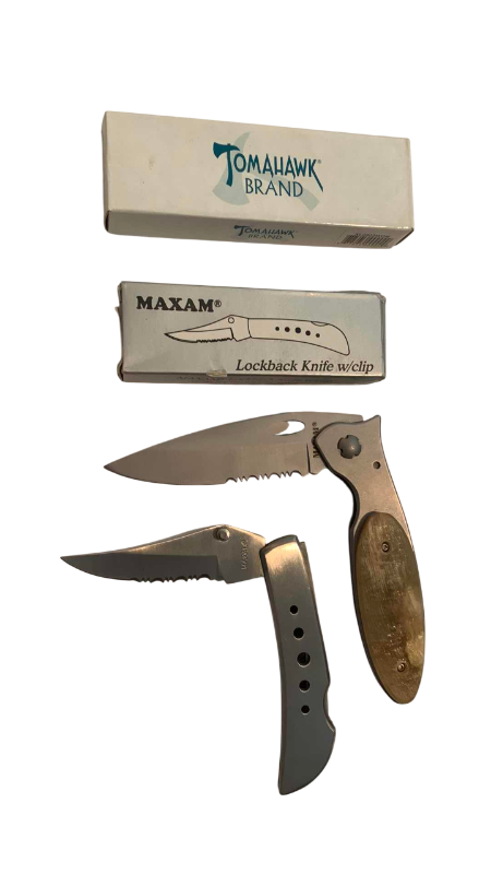 Photo 1 of MAXAM LOCKBACK KNIVES