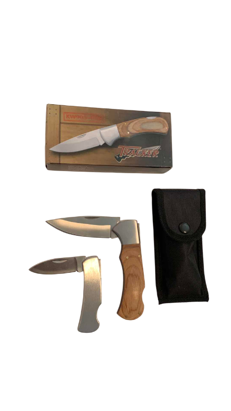 Photo 1 of TRACKER AND STAINLESS STEEL KNIVES