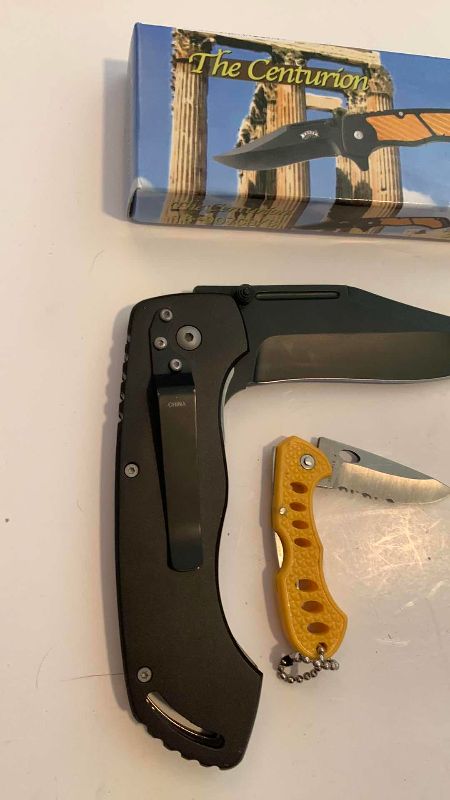 Photo 1 of THE CENTURION AND FROST CUTLERY KNIVES