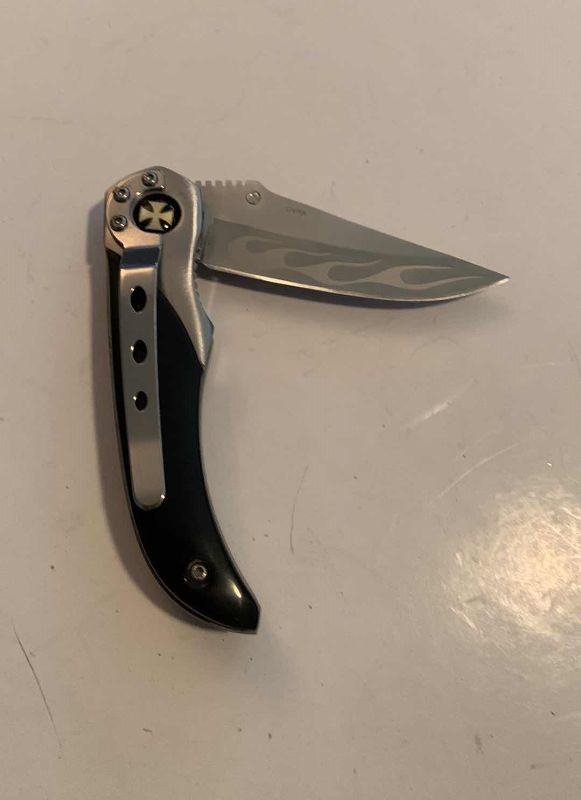 Photo 1 of FLAMING CHOPPER, FROST CUTLERY AND BAD BOY NAIL CLIPPER