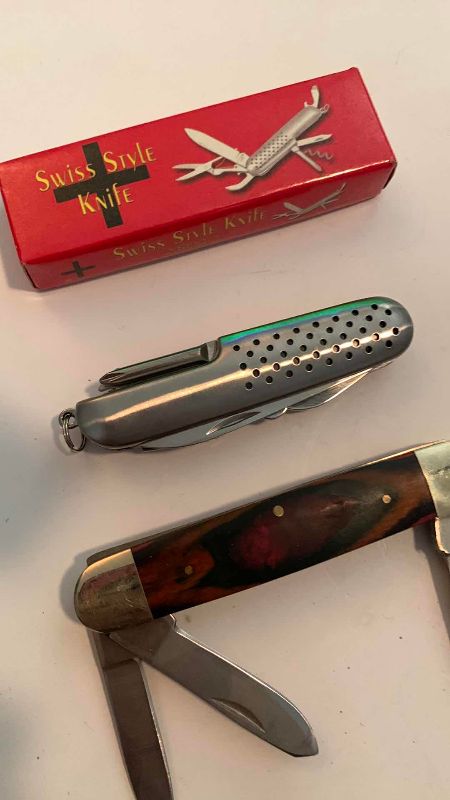 Photo 1 of SWISS STYLE AND MULTI BLADE KNIVES