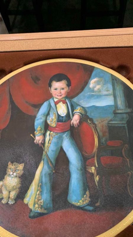 Photo 1 of PICKARD CHILDREN OF MEXICO “RAPHAEL” NUMBERED 1492/5000