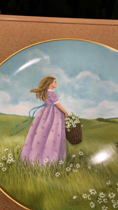 Photo 1 of KAISER PORCELAIN PLATE “A TIME FOR DREAMING” NUMBERED 3768/5000
