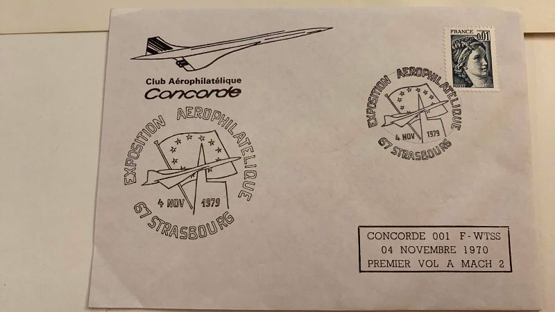 Photo 1 of 1977-1980 CONCORDE INAUGURAL FLIGHTS COMMEMORATIVE STAMPS