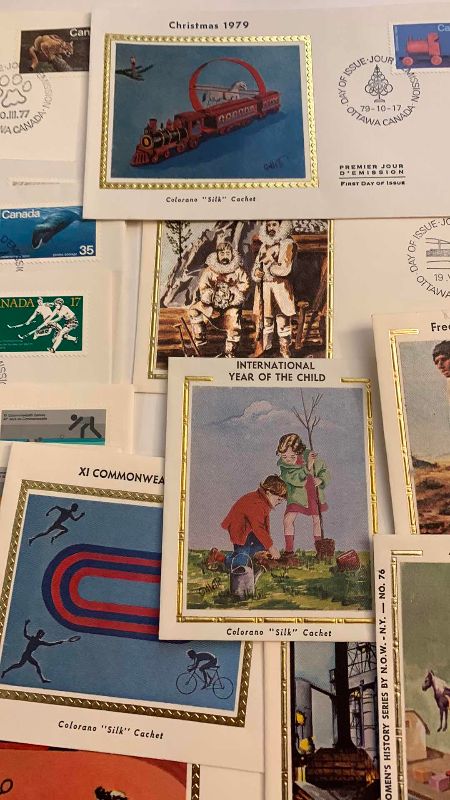Photo 1 of VINTAGE 24-1977-1979 FIRST DAY ISSUE STAMPS