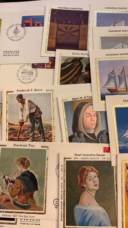 Photo 1 of VINTAGE 24-1977-1979 FIRST DAY ISSUE STAMPS