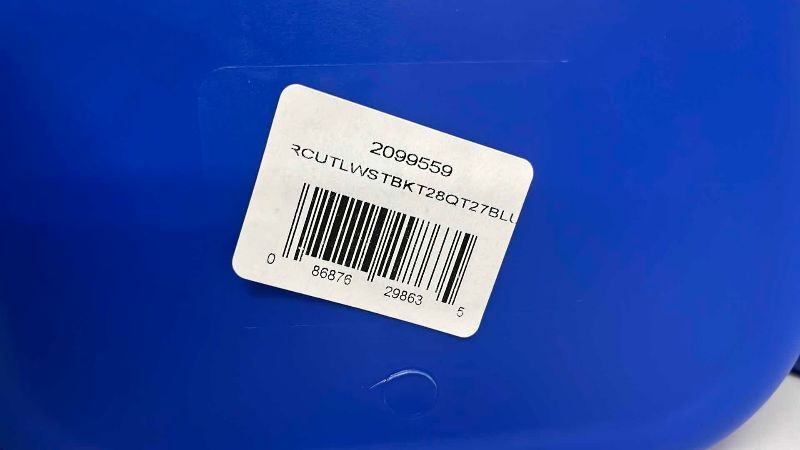 Photo 1 of 5-RUBBERMAID 7 GALLON RECYCLING BINS