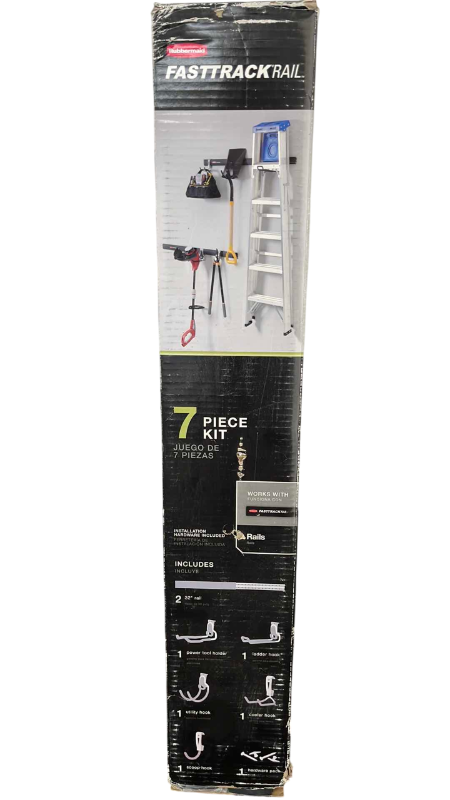 Photo 1 of RUBBERMAID FAST TRACK RAIL