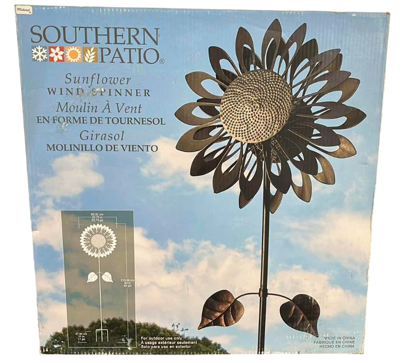 Photo 1 of SOUTHERN PATIO SUNFLOWER WIND SPINNER