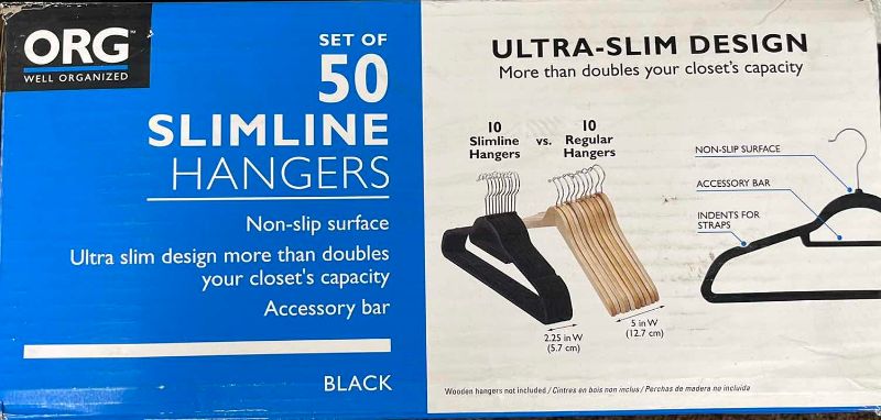 Photo 1 of 50-SLIMLINE HANGERS