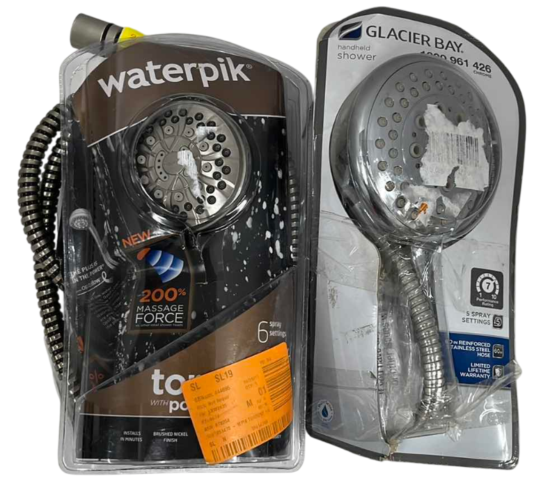 Photo 1 of GLACIER BAY AND WATERPIK SHOWER HEADS