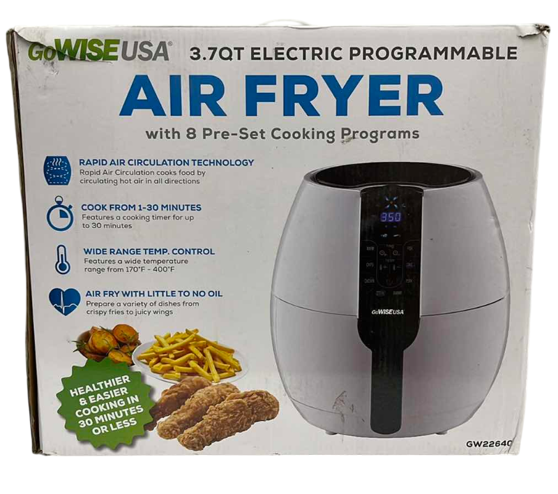 Photo 1 of GO WISE USA 3.7 QT. AIR FRYER
