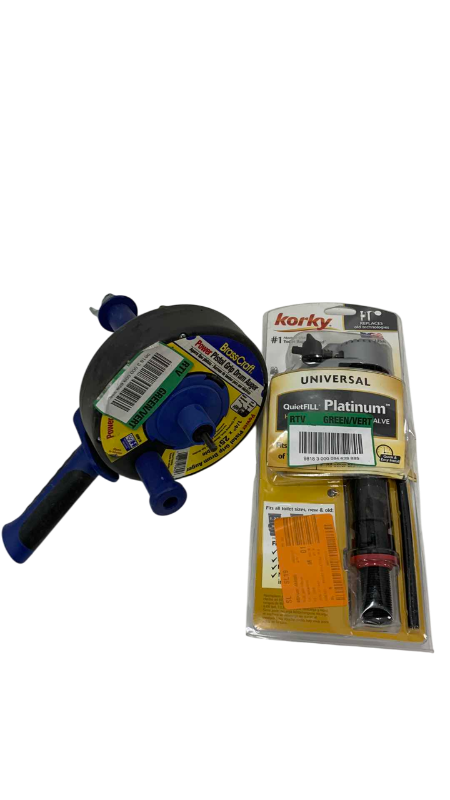 Photo 1 of UNIVERSAL TOLIET REPAIR KIT AND BATHROOM AUGER