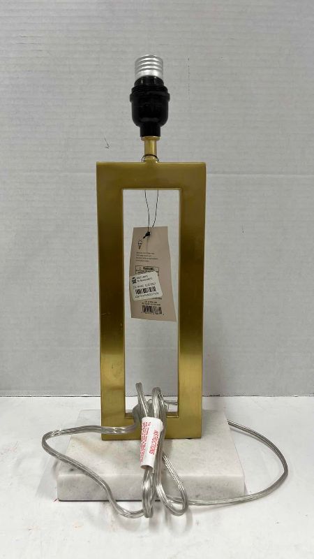 Photo 1 of BRASS FINISH WESTON TABLE LAMP