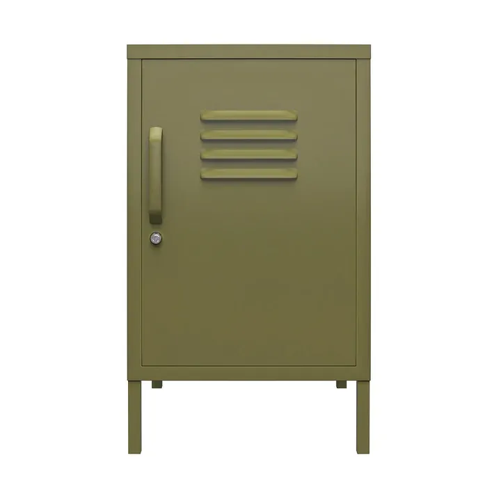 Photo 1 of METAL LOCKER END TABLE OLIVE GREEN MODEL 2354896COM