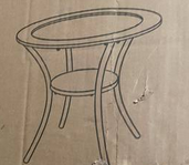 Photo 1 of BISTRO TABLE